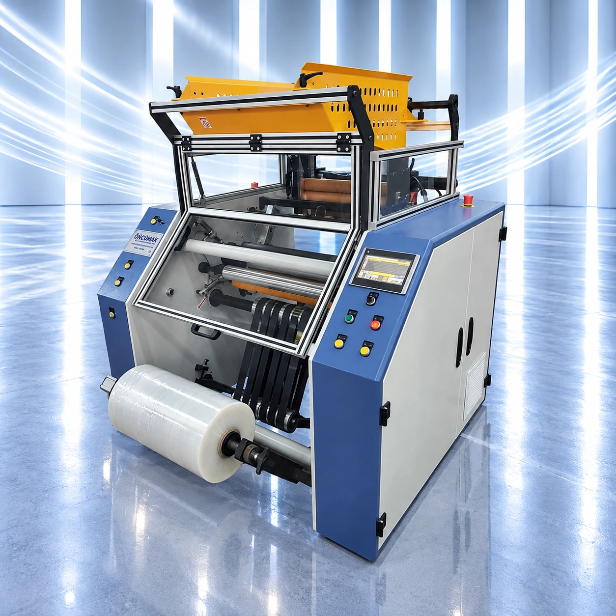 SR-1500 — Conventional Stretch Film Rewinding